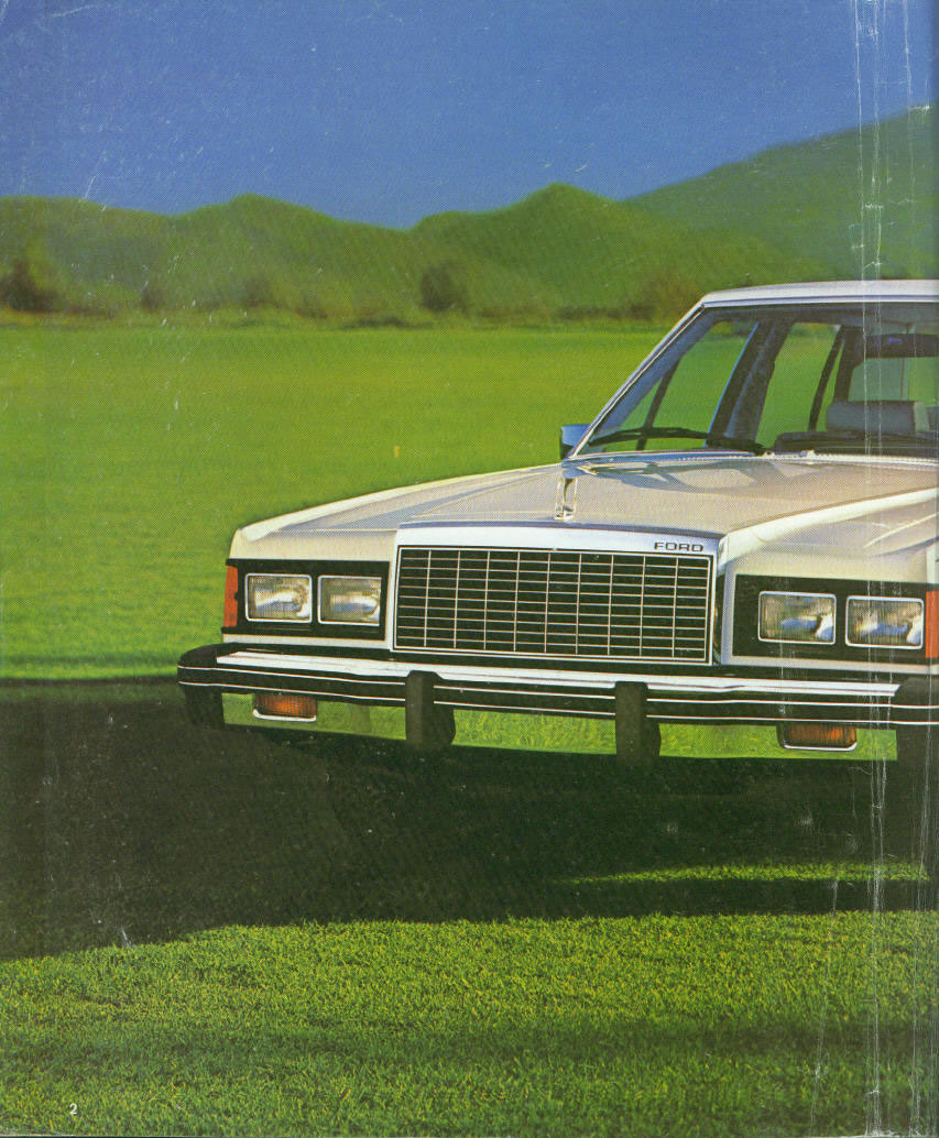1981 Ford Granada Brochure Page 2